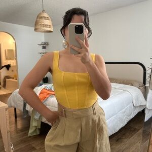H&M Yellow Top
